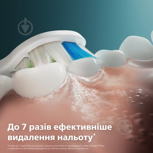 Набір електричних зубних щіток Philips Protective Clean 4500 HX6830/35 + насадки HX6062/87 - фото 15