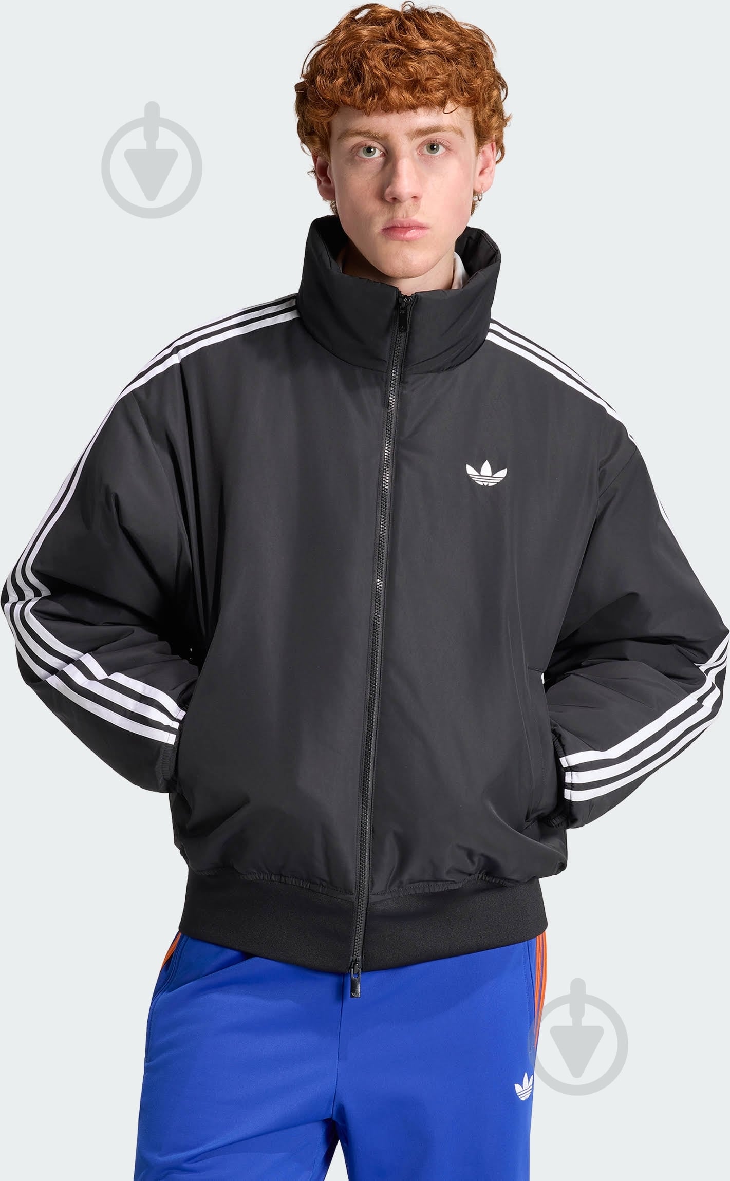 Джемпер Adidas FIREBIRD JKT KR7203 р.L черный - фото 1