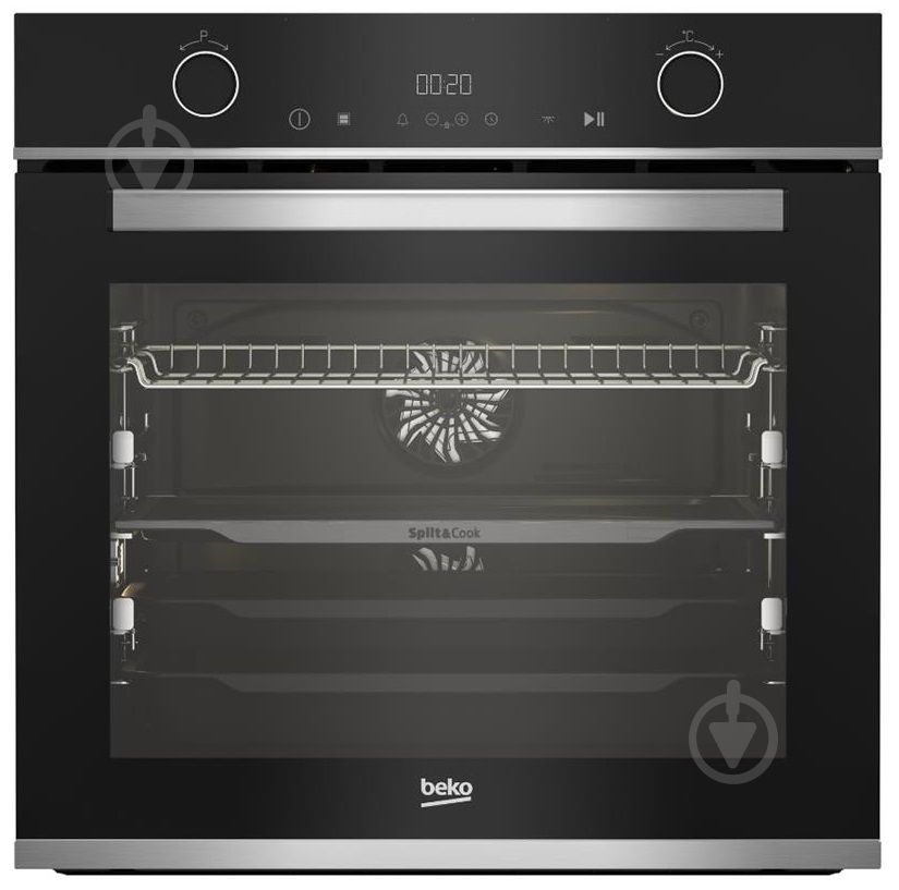 Комплект встраиваемой техники Beko (варочная поверхность HILW 64225 S + духовой шкаф BBVM13400XDS) - фото 3
