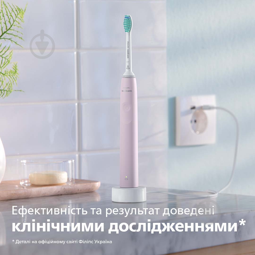Набор Philips Series 3100 электрическая зубная щетка HX3671/11 + насадки HX6064/87 - фото 14 Набор Philips Series 3100 электрическая зубная щетка HX3671/11 + насадки HX6064/87 - фото 14