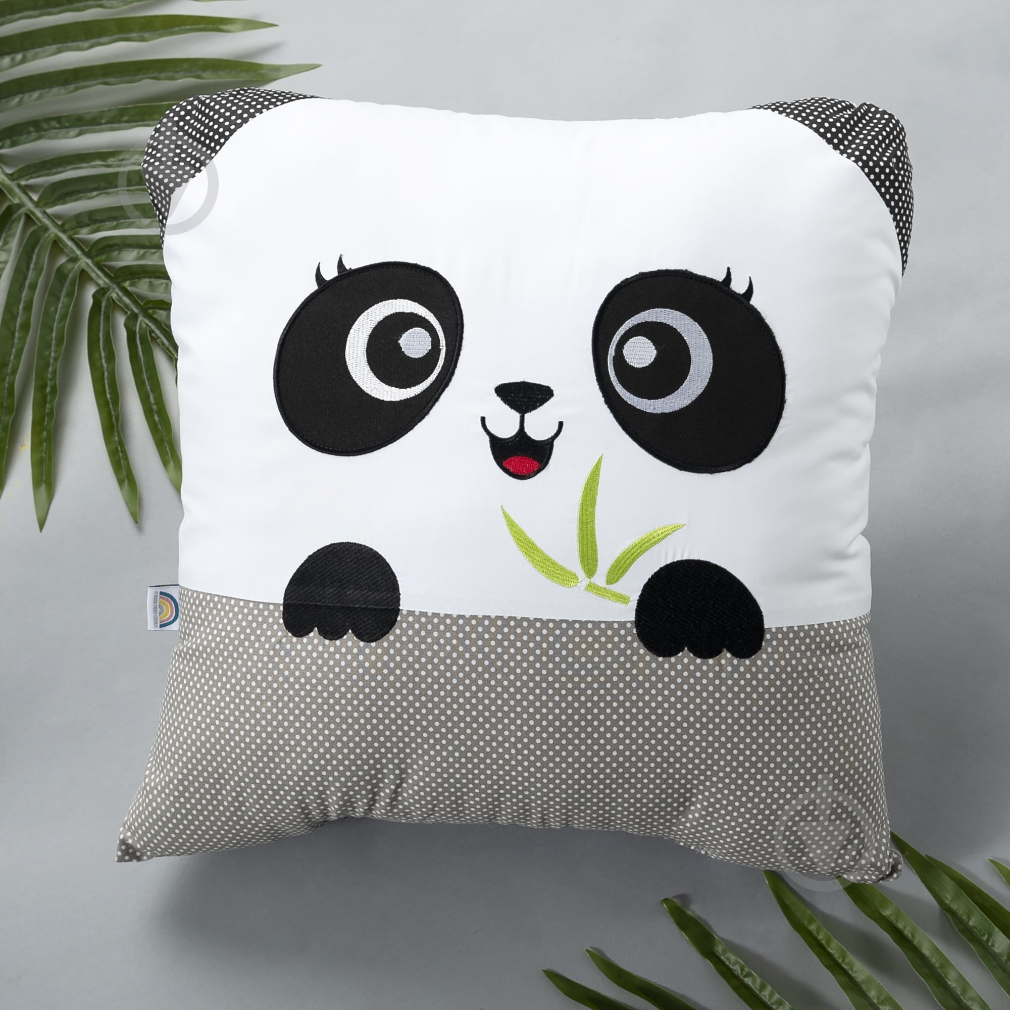 Подушка игрушка 45x45 см серый IDEIA - фото 2 Подушка игрушка 45x45 см серый IDEIA - фото 2