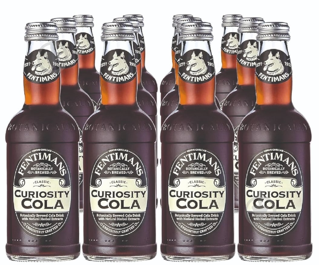 Безалкогольный напиток Fentimans Curiosity Cola 6+6 12х 0,275 л - фото 1 Безалкогольный напиток Fentimans Curiosity Cola 6+6 12х 0,275 л - фото 1