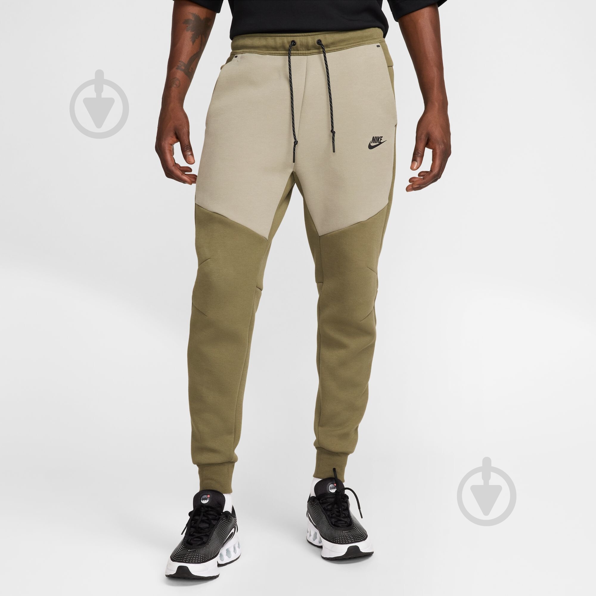 ᐉ Брюки Nike M NK TCH FLC JGGR HV0959-222 р. 2XL хаки • Купить в