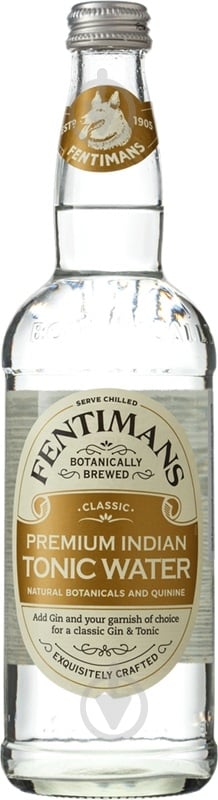 Безалкогольний напій Fentimans Premium Indian Tonic Water 4+4 8х 0,5 л - фото 2 Безалкогольний напій Fentimans Premium Indian Tonic Water 4+4 8х 0,5 л - фото 2