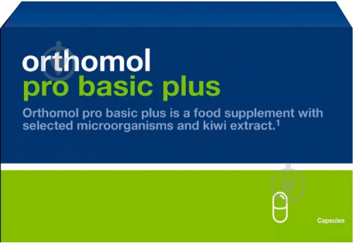 Ортомол Pro Basic Plus Orthomol капсули курс 30 днів - фото 1 Ортомол Pro Basic Plus Orthomol капсули курс 30 днів - фото 1