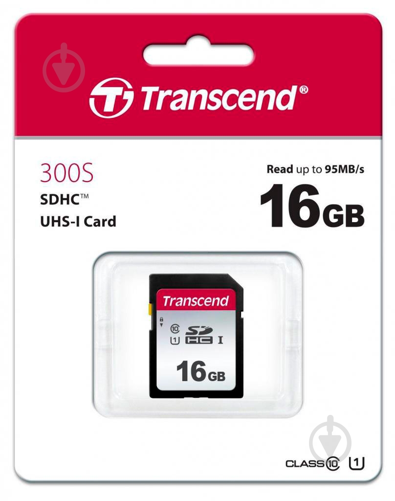 Карта памяти Transcend microSDHC 16 ГБ UHS Speed Class 1 (U1)Class 10 (TS16GSDC300S) - фото 2 Карта памяти Transcend microSDHC 16 ГБ UHS Speed Class 1 (U1)Class 10 (TS16GSDC300S) - фото 2