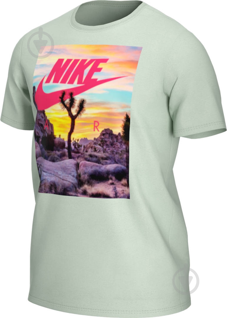 Футболка Nike M NSW TEE FESTIVAL PHOTO CT6884-321 р.M зеленый - фото 3