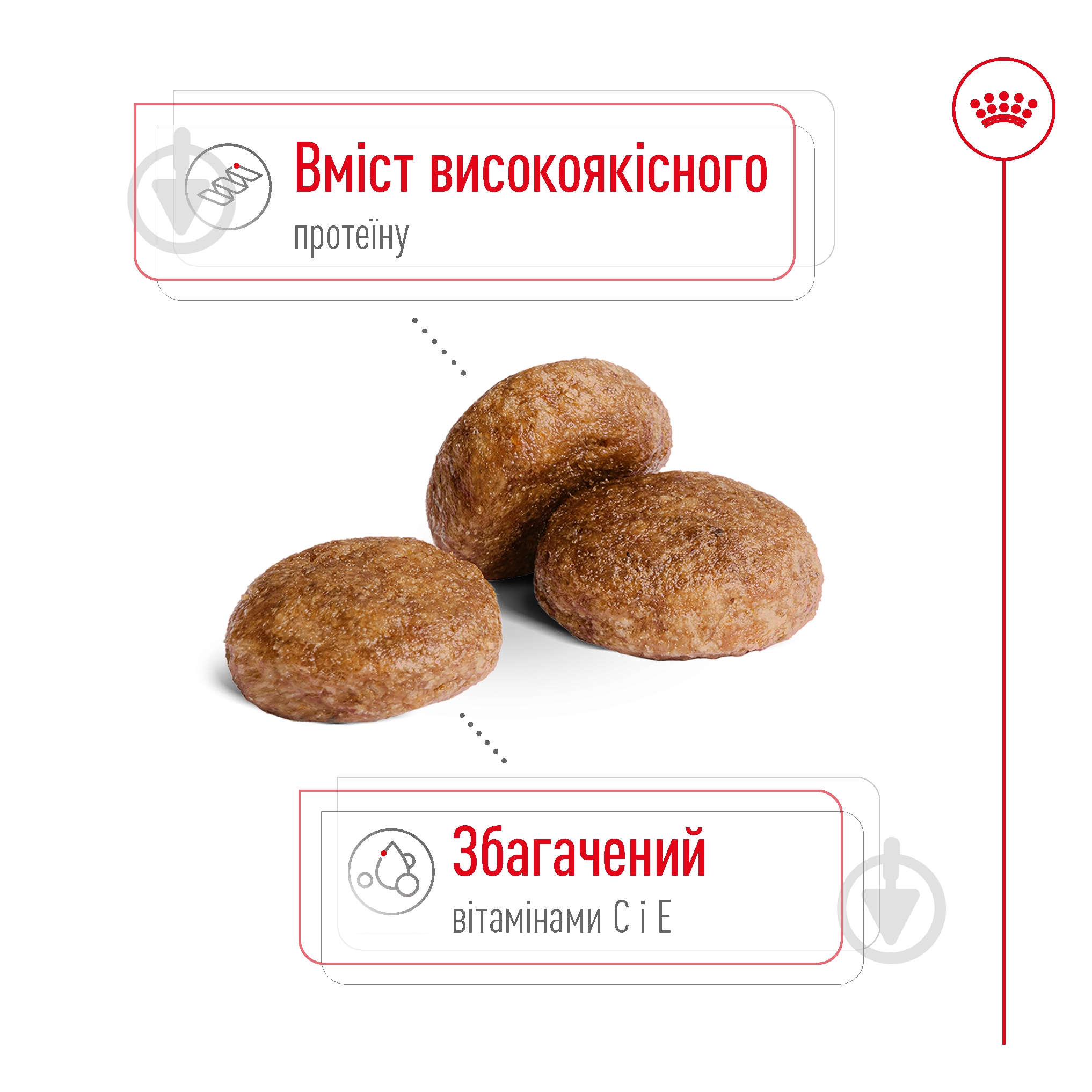 Корм сухий Royal Canin Medium Adult 7+ 4 кг (домашня птиця, рис, кукурудза) 4 кг - фото 5