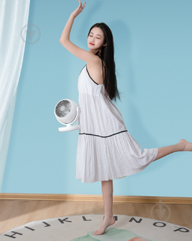 Вентилятор портативный Xiaomi Feiyue XD-ZMXHS01 White - фото 5 Вентилятор портативный Xiaomi Feiyue XD-ZMXHS01 White - фото 5