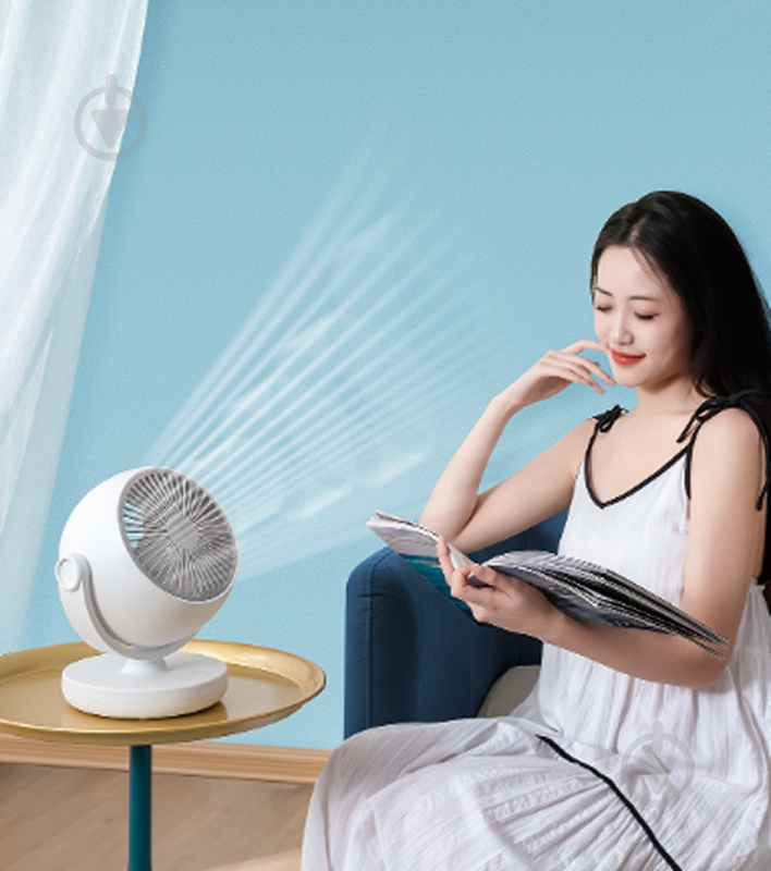 Вентилятор портативный Xiaomi Feiyue XD-ZMXHS01 White - фото 2 Вентилятор портативный Xiaomi Feiyue XD-ZMXHS01 White - фото 2
