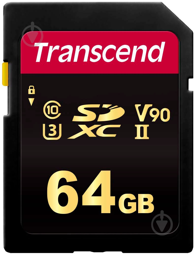 Карта памяти Transcend SDXC 64 ГБ UHS-II Class 3 (U3) (TS64GSDC700S) - фото 1 Карта памяти Transcend SDXC 64 ГБ UHS-II Class 3 (U3) (TS64GSDC700S) - фото 1
