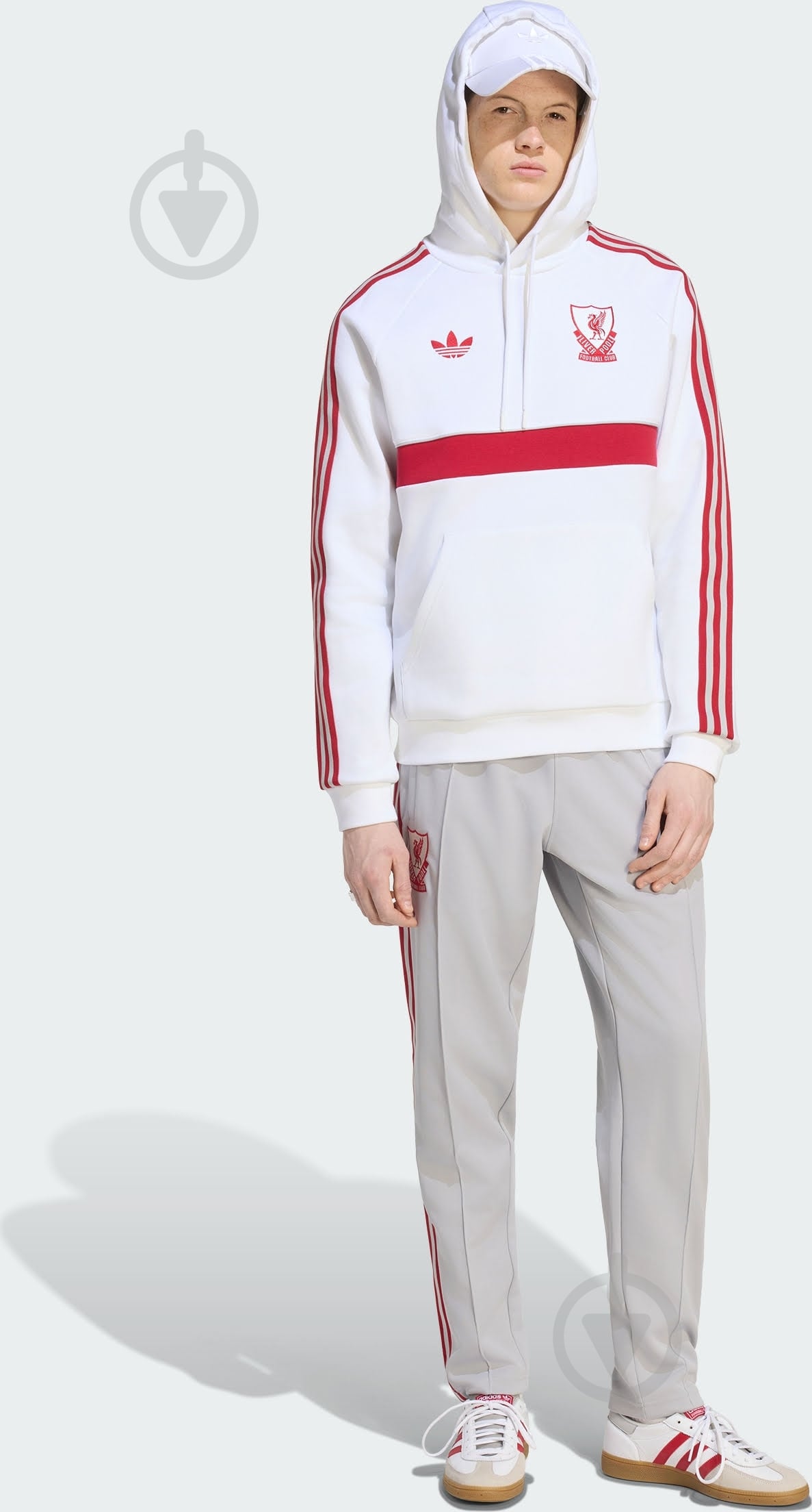 Джемпер Adidas LFC OG2 HD KG2904 р.M белый - фото 2