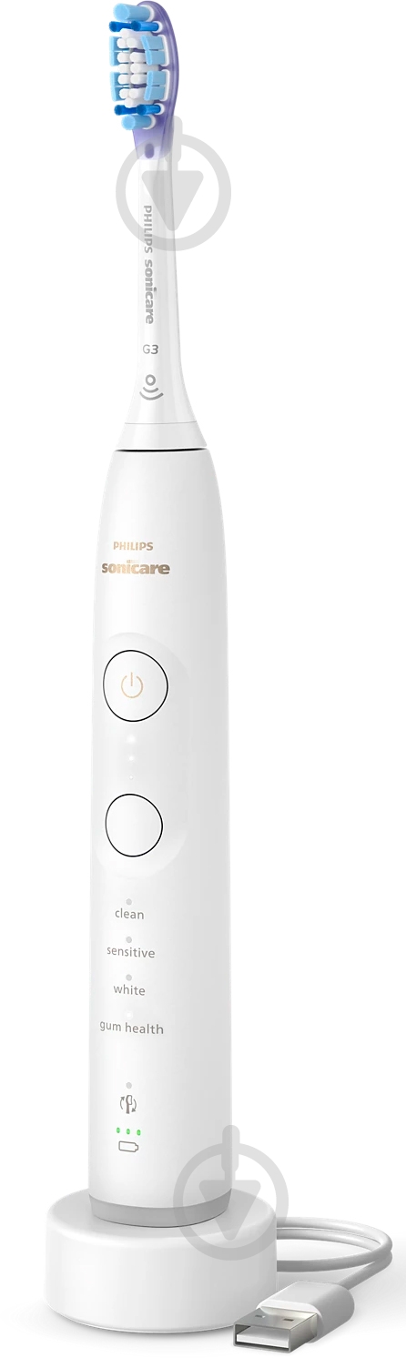 Набір Philips Series 7100 електрична зубна щітка HX7420/01 + насадки HX9044/87 - фото 2