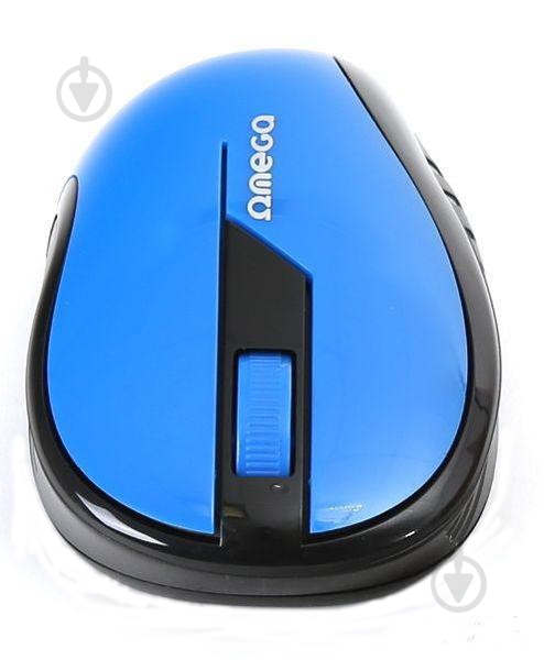 Мышь Omega Wireless OM-415 blue/black - фото 2