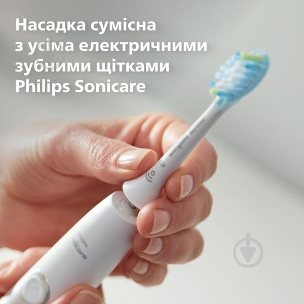 Набір електричних зубних щіток Philips Sonicare 3100 series HX3675/15 + насадки HX9042/87 - фото 19