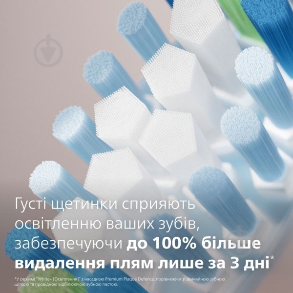 Набір електричних зубних щіток Philips Sonicare 3100 series HX3675/15 + насадки HX9042/87 - фото 20