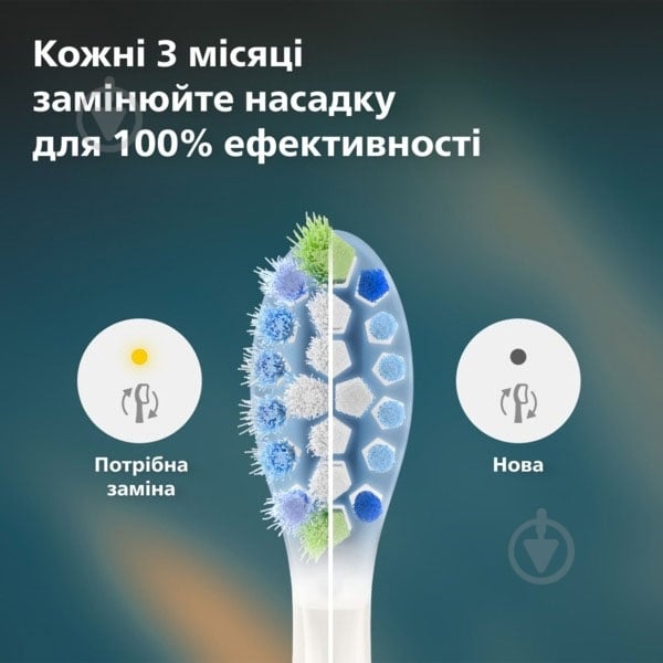 Набір електричних зубних щіток Philips Sonicare 3100 series HX3675/15 + насадки HX9042/87 - фото 16