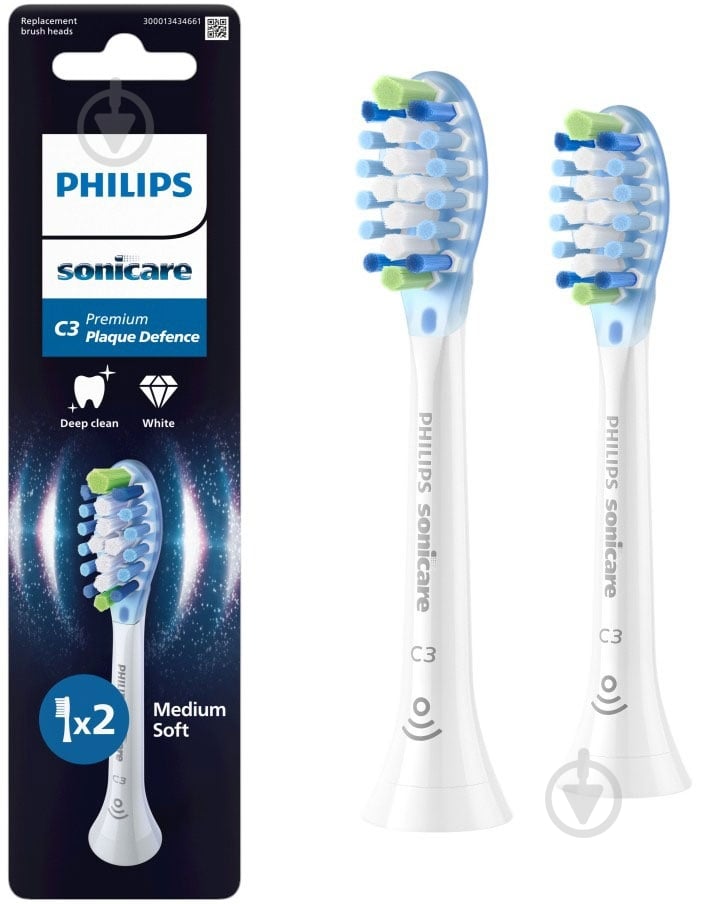 Набір електричних зубних щіток Philips Sonicare 3100 series HX3675/15 + насадки HX9042/87 - фото 3
