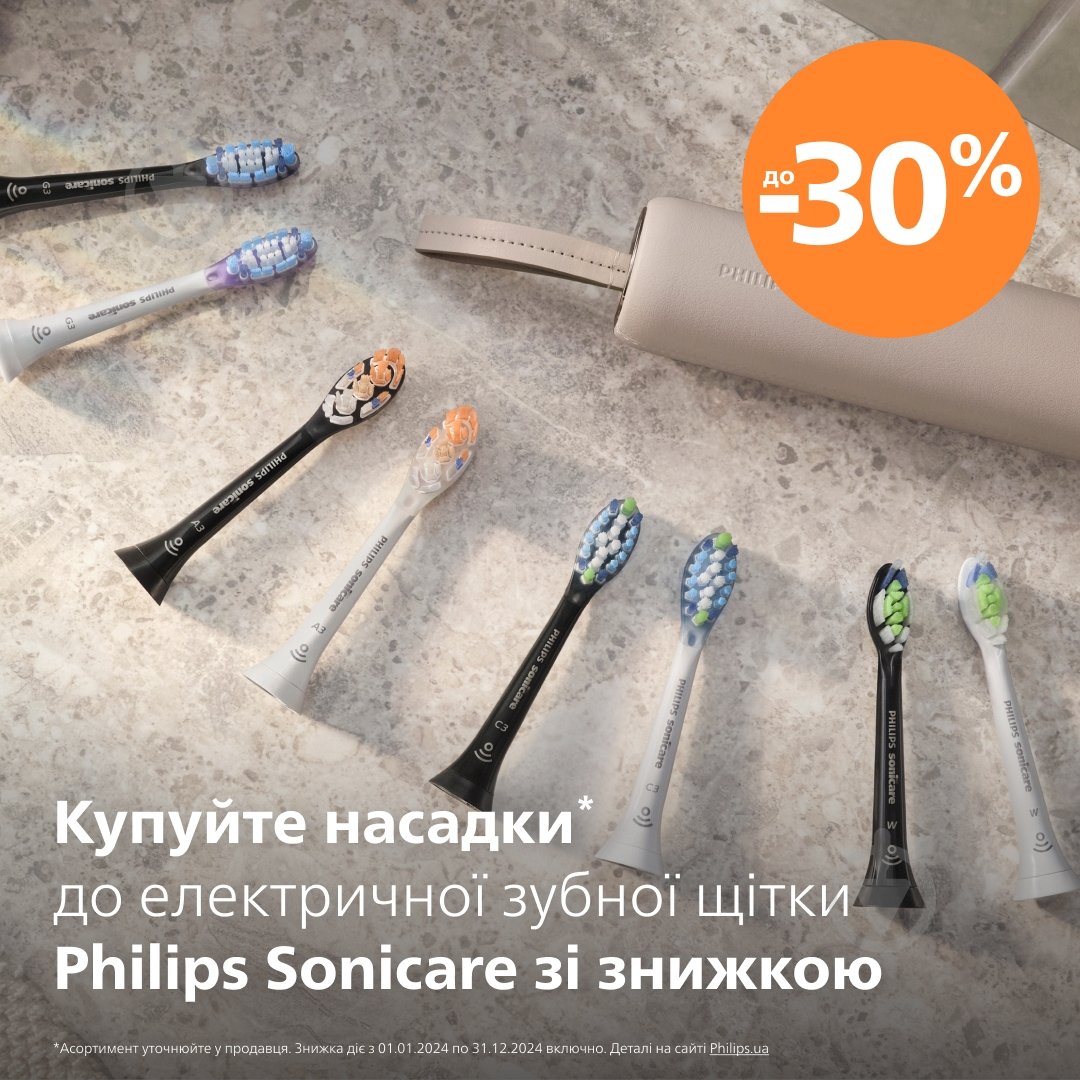 Набір електричних зубних щіток Philips Sonicare 3100 series HX3675/15 + насадки HX9042/87 - фото 4