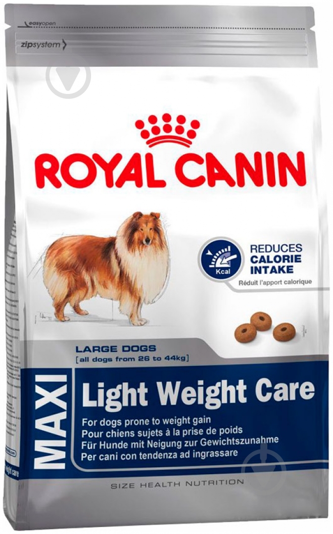 Корм сухий для цуценят для крупних порід Royal Canin Maxi Light Weight Care 3,5 кг (домашня птиця) 3,5 кг - фото 1