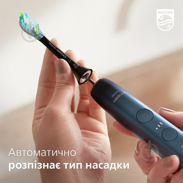 Набор Philips DiamondClean 9000 Электрическая зубная щетка HX9911/88 + насадки HX9042/88 - фото 5
