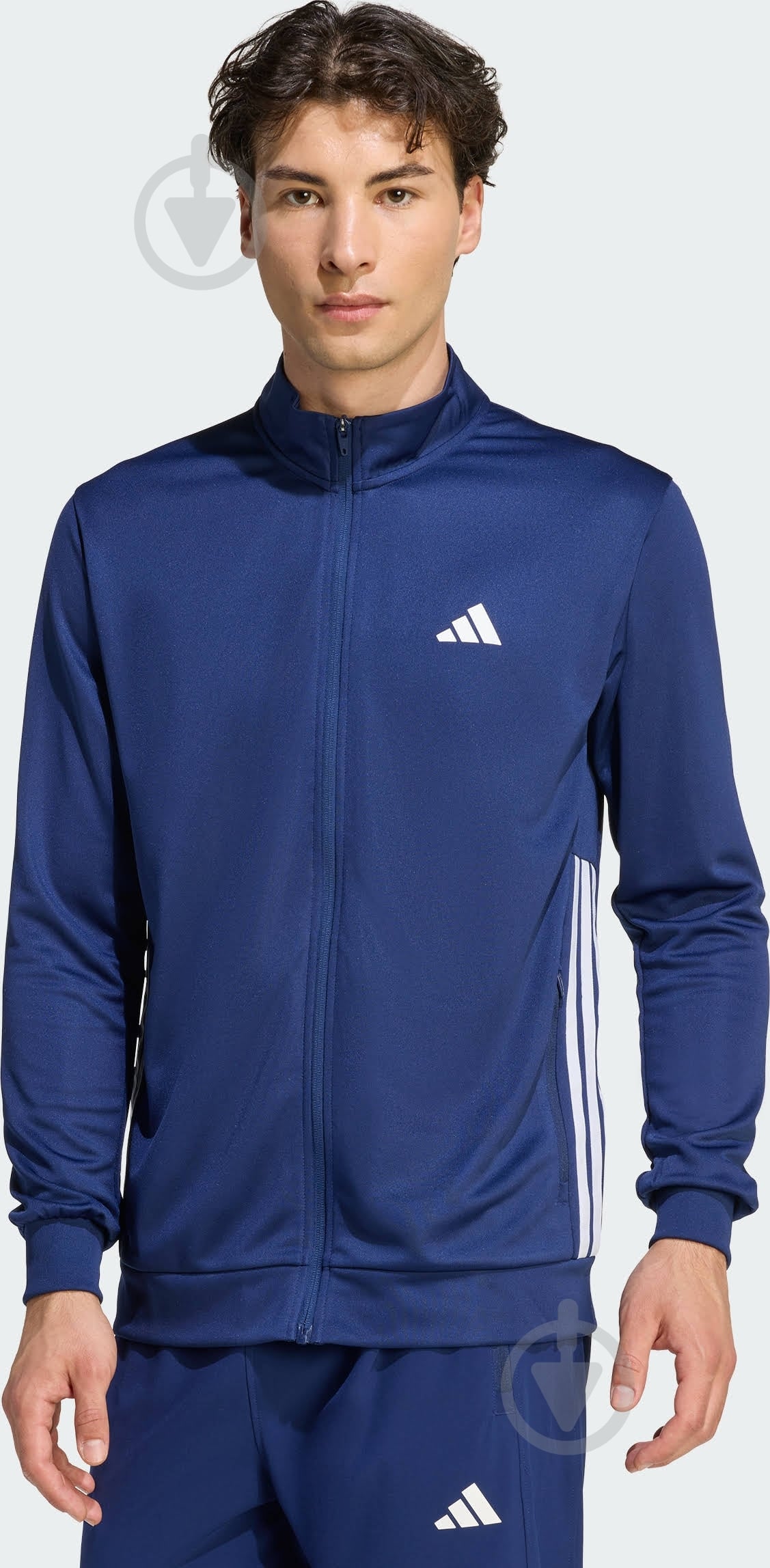 Джемпер Adidas WE ALLSET 3S TT KC8151 р.M голубой - фото 1