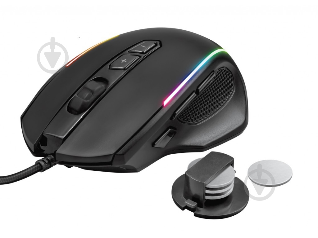 Мышь Trust GXT 165 Celox RGB gaming mouse black (23092) - фото 2 Мышь Trust GXT 165 Celox RGB gaming mouse black (23092) - фото 2