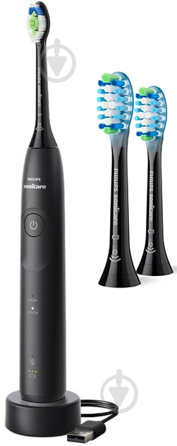 Набір Philips Series 5500 електрична зубна щітка HX7111/01 + насадки HX9042/88 - фото 1