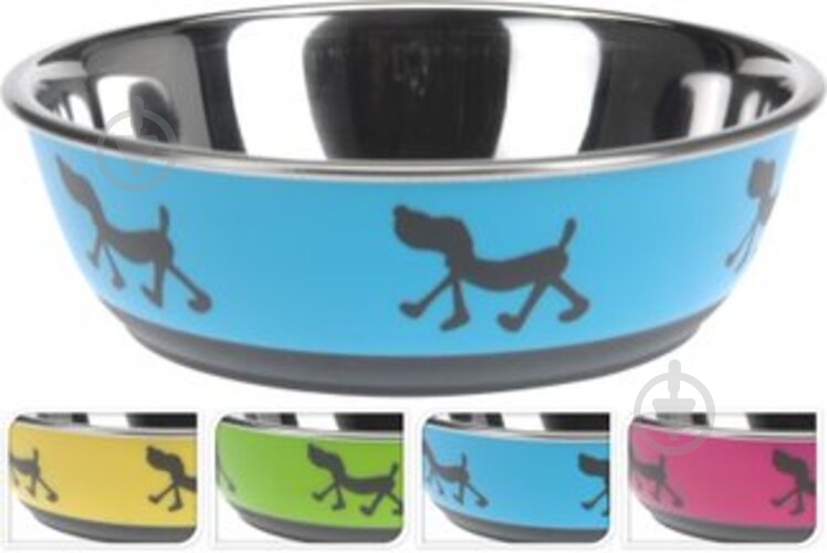 Миска 1,2 л 17 см собака - фото 1