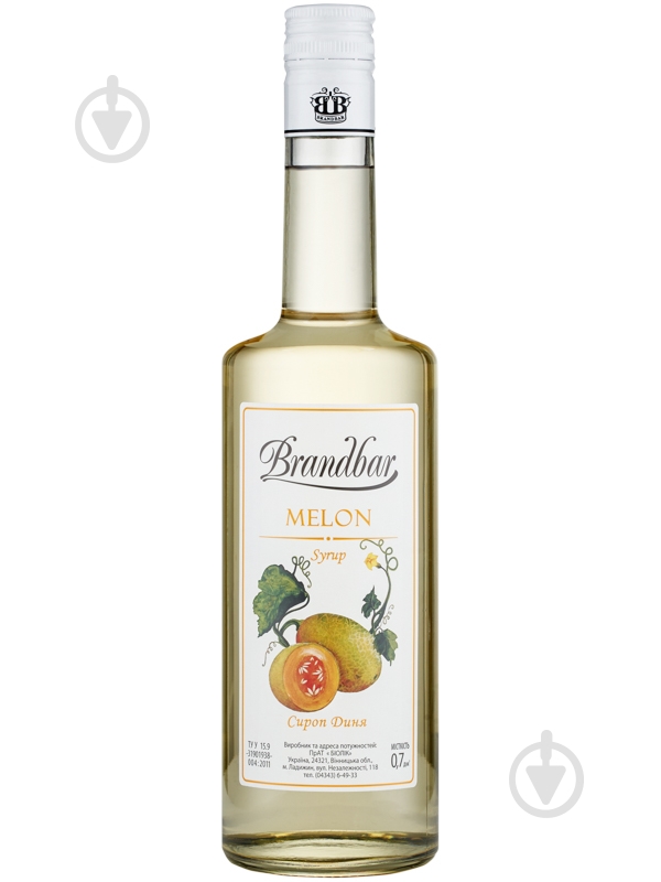 Сироп Brandbar Дыня 0,7 л - фото 1 Сироп Brandbar Дыня 0,7 л - фото 1