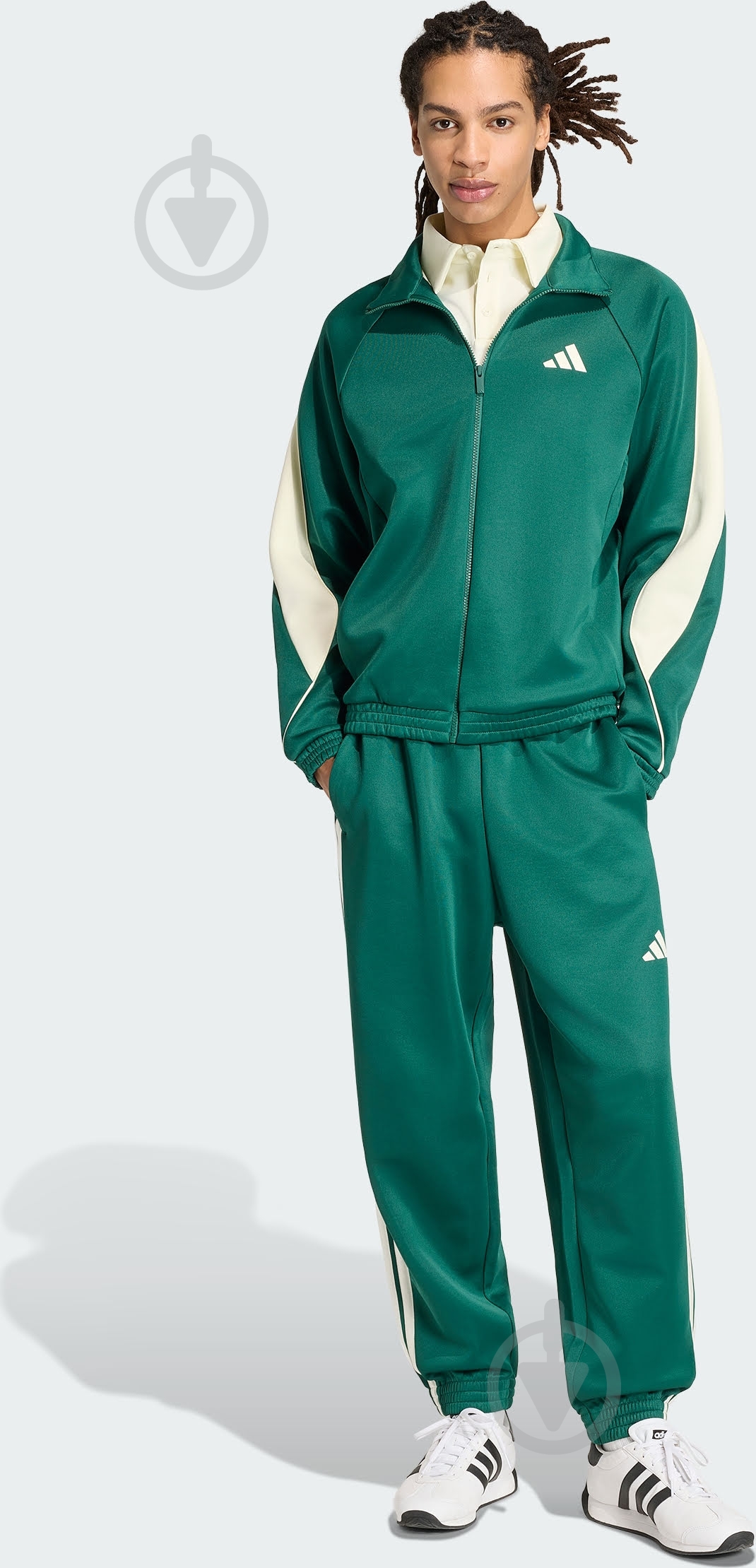 Джемпер Adidas M STADIUM TT KR7797 р.M зеленый - фото 1 Джемпер Adidas M STADIUM TT KR7797 р.M зеленый - фото 1
