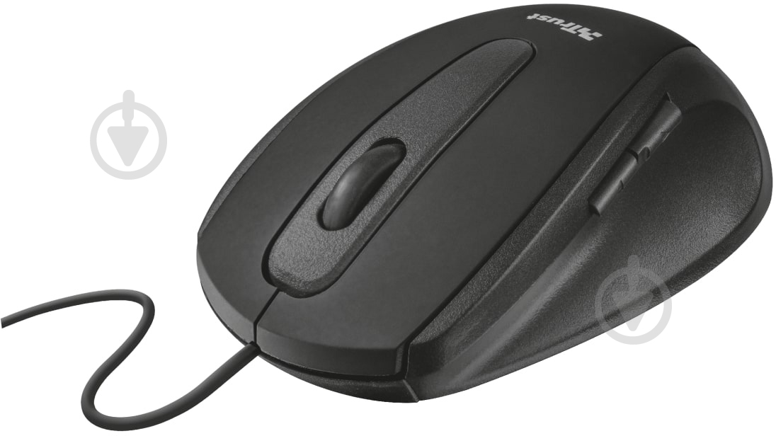 Мышь Trust Nora Wired Mouse black (22930) - фото 2