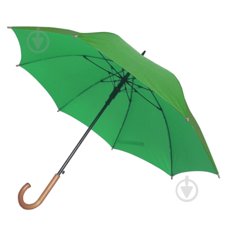Зонт-трость ТМ PPM зеленый - фото 1