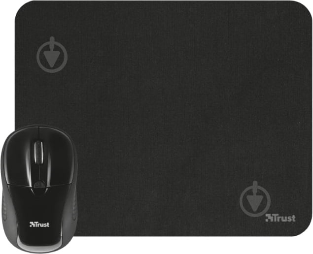 Мышка Trust Primo Wireless mouse with mouse pad black (21979) - фото 5