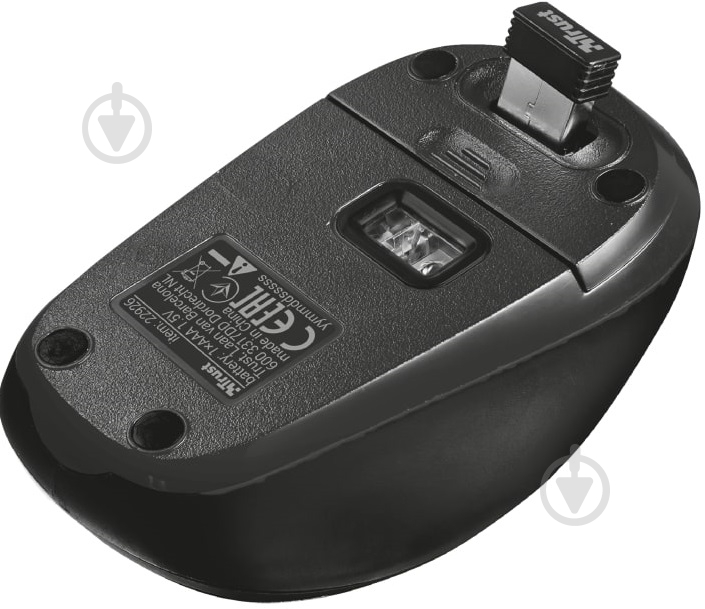 Мышка Trust Rona Wireless Mouse black (22926) - фото 3