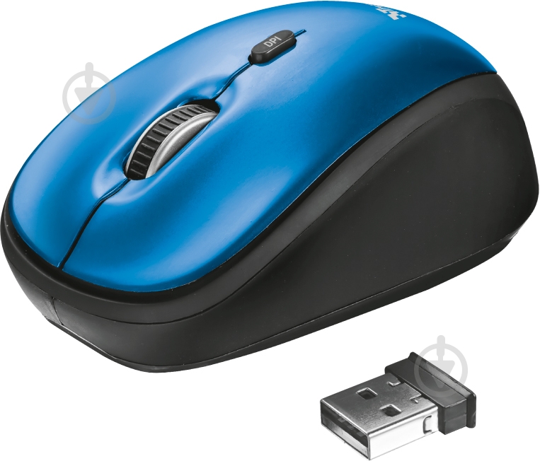 Мышка Trust Rona Wireless Mouse blue (22927) - фото 2