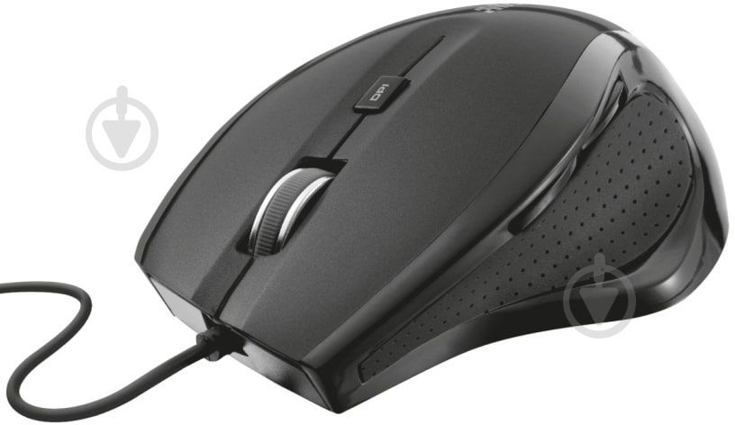 Мышка Trust Trax Wired Mouse black (22931) - фото 2