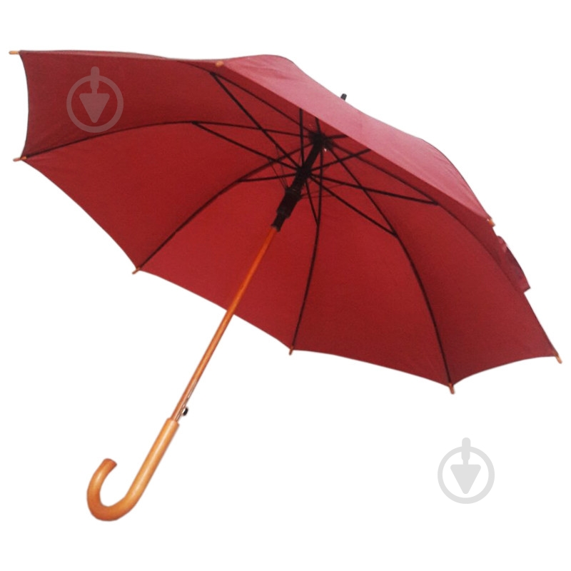 Зонт-трость ТМ PPM Бордо - фото 1 Зонт-трость ТМ PPM Бордо - фото 1