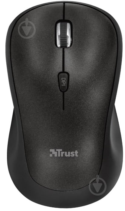 Мышка Trust Yvi plus wireless mouse black (22947) - фото 1