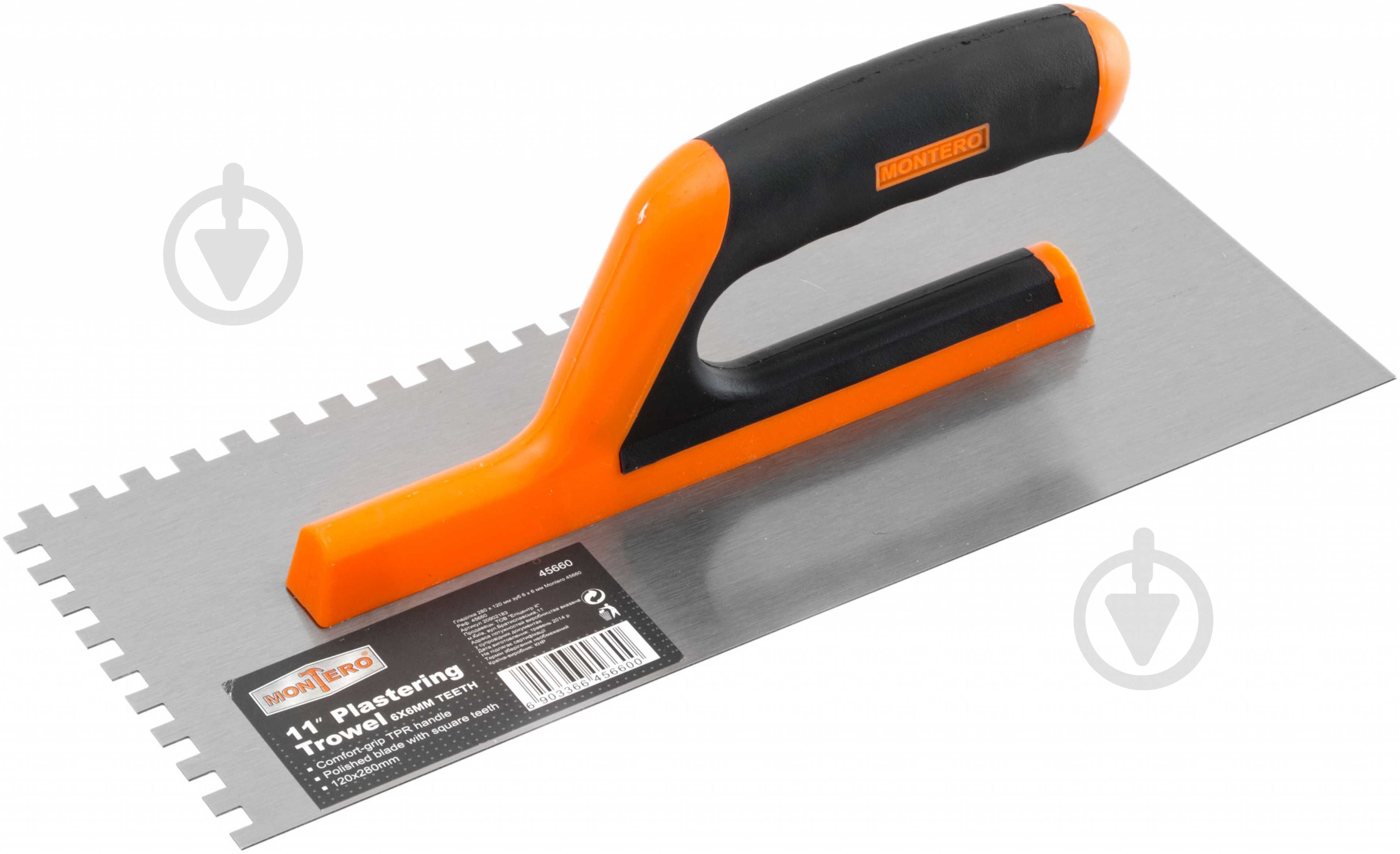 Гладилка зубчатая Montero 45660 - фото 1