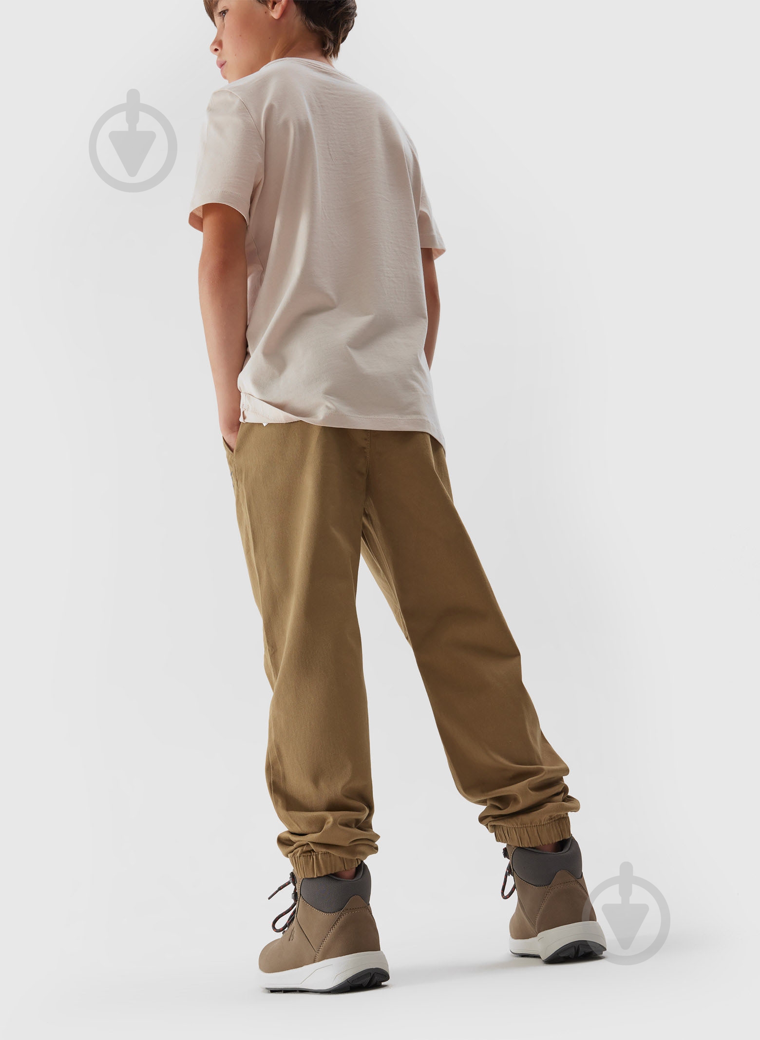 Брюки 4F TROUSERS CAS M681 4FJRAW23TTROM681-83S р. 164 бежевый - фото 4