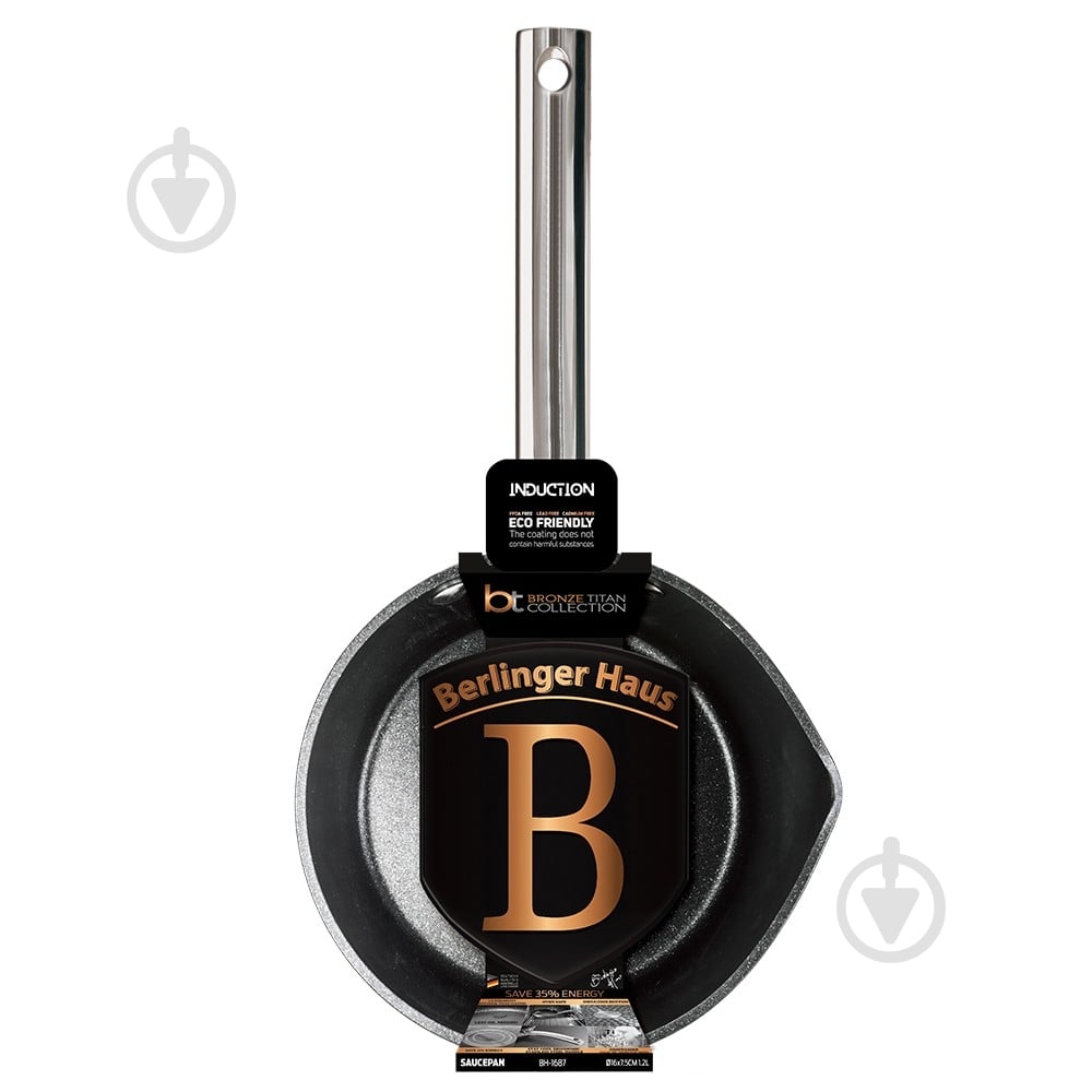 Ковш Berlinger Haus Bronze Titan 1,2 л BH 1687 - фото 2 Ковш Berlinger Haus Bronze Titan 1,2 л BH 1687 - фото 2