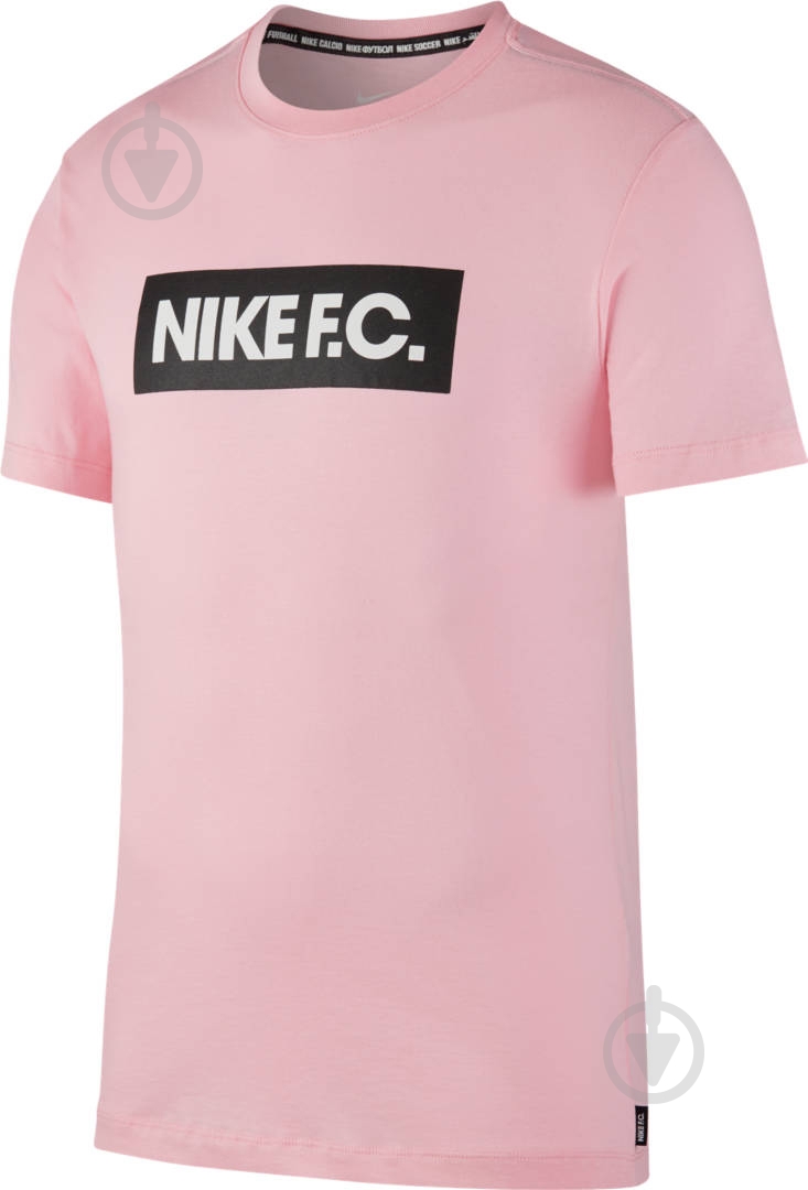 Футболка Nike M NK FC TEE ESSENTIALS CT8429-654 р.S розовый - фото 1