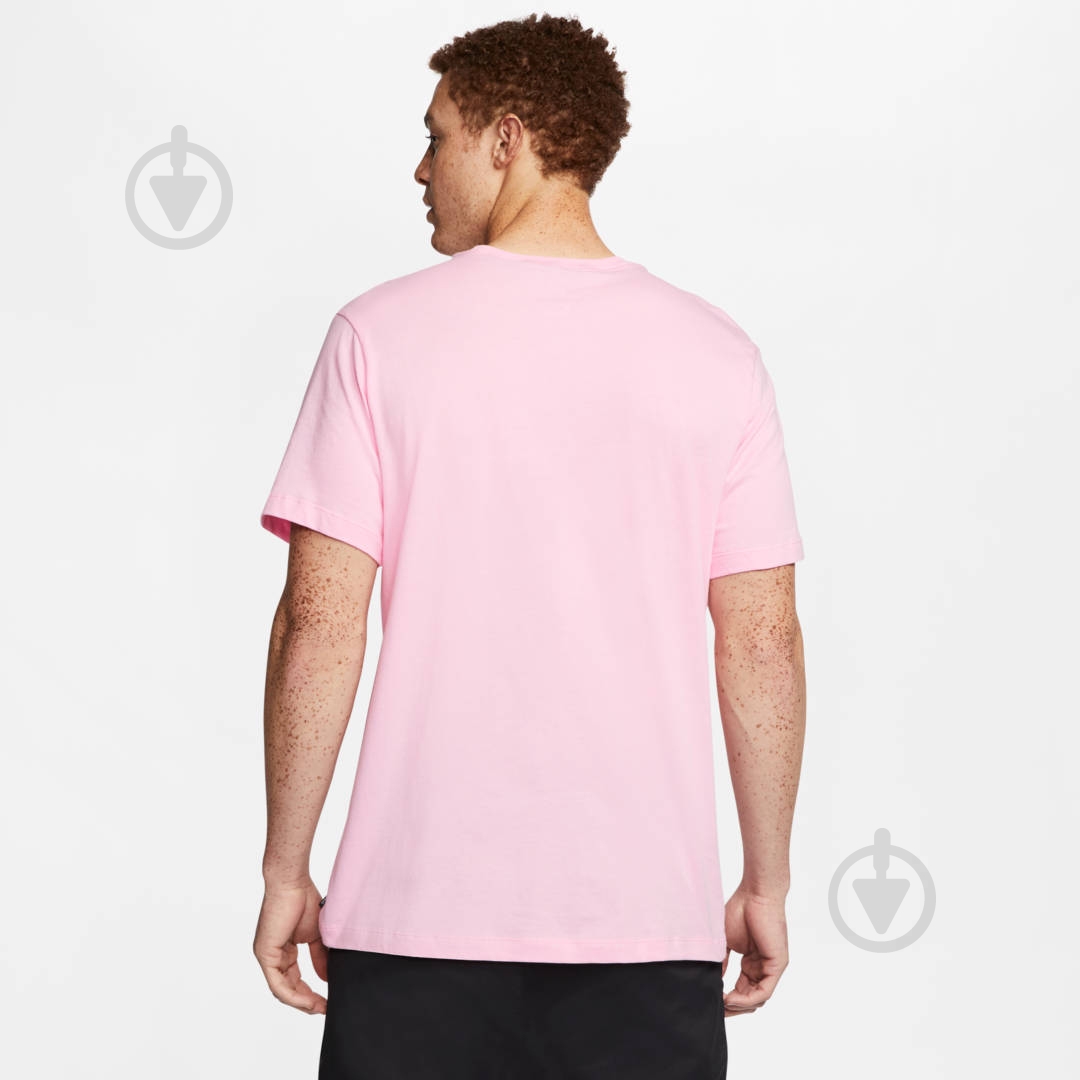 Футболка Nike M NK FC TEE ESSENTIALS CT8429-654 р.S розовый - фото 5