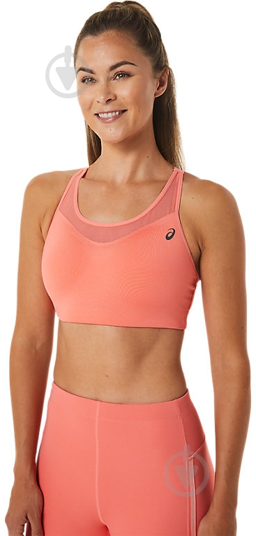Бра Asics ACCELERATE BRA 2012B911-706 р.XS оранжевый - фото 1