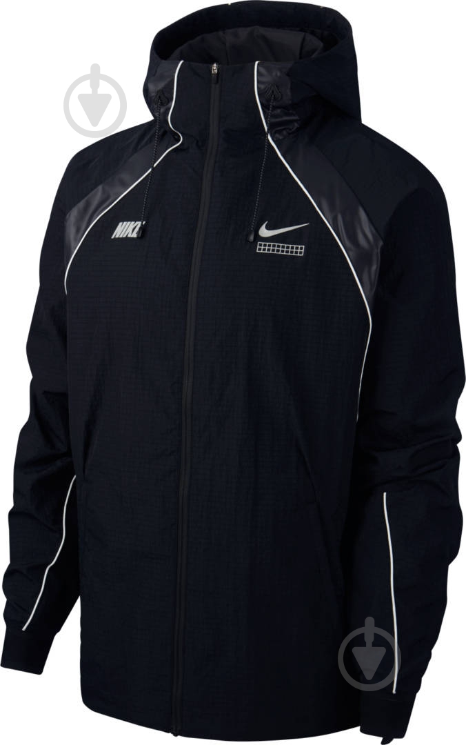 Ветровка мужская демисезонная Nike M NSW DNA WVN JACKET CT9958-010 р.L черная - фото 1