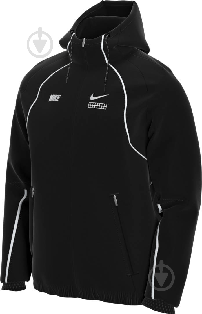 Ветровка мужская демисезонная Nike M NSW DNA WVN JACKET CT9958-010 р.L черная - фото 3