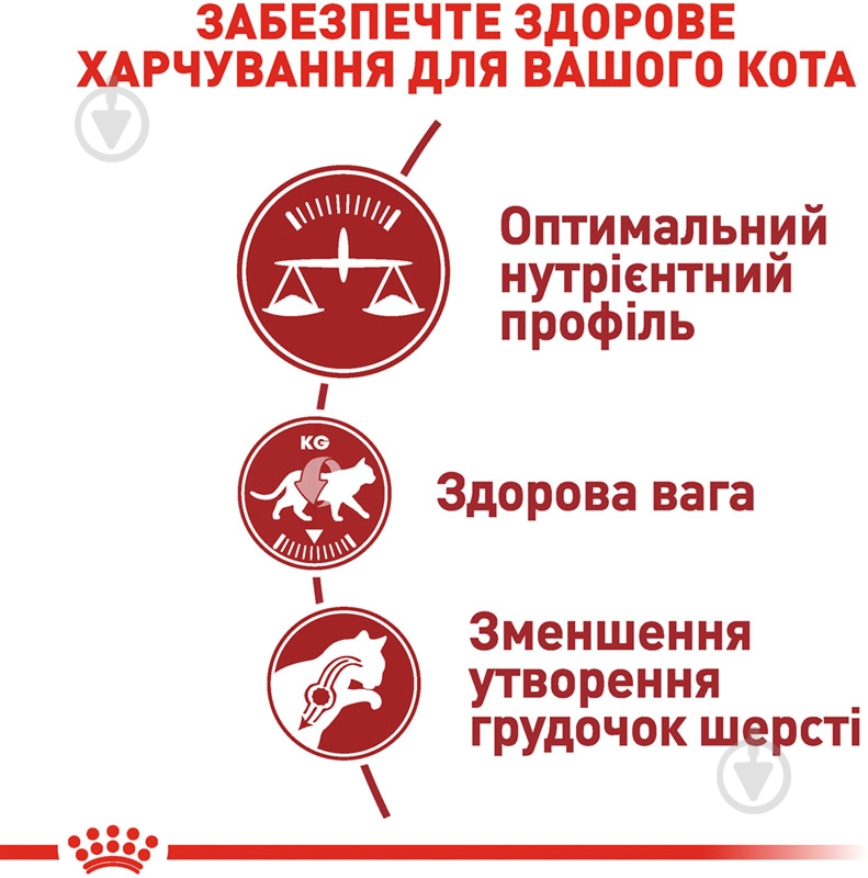 Корм сухий для домашніх та вуличних кішок Royal Canin Fit 32 свійська птиця, рис 4 кг - фото 4