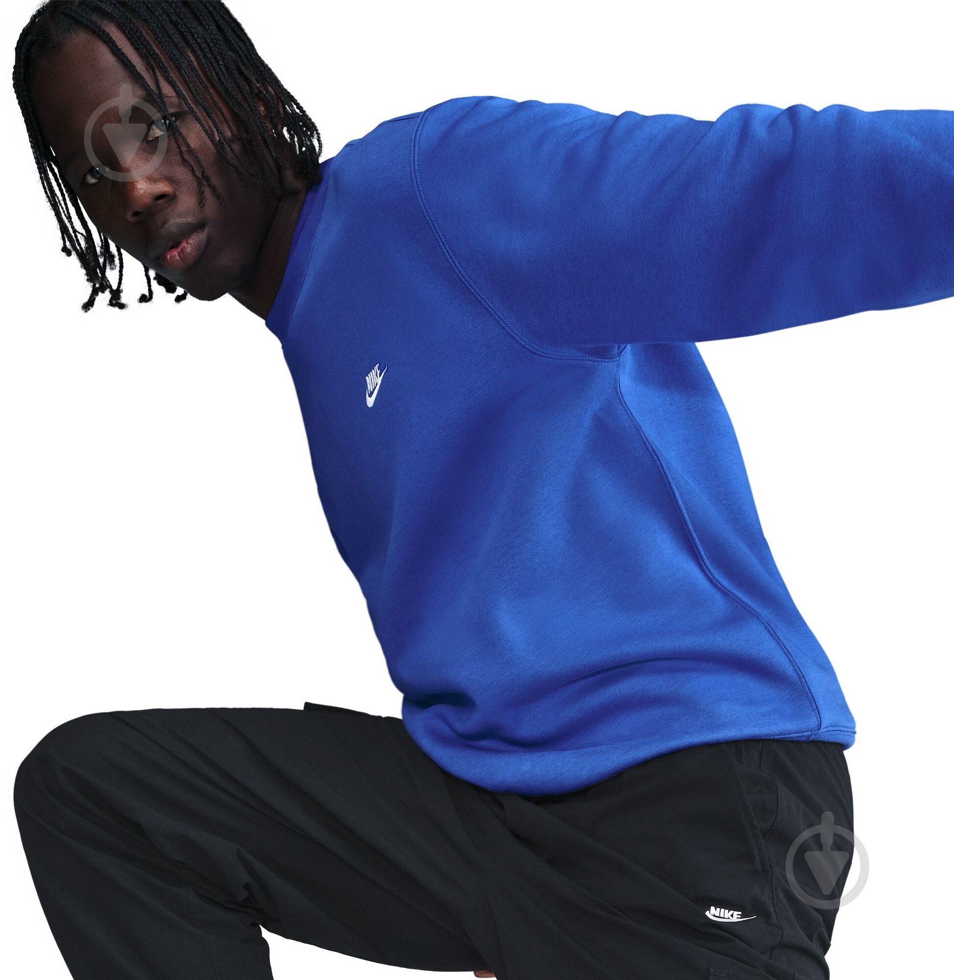 Брюки Nike M NK CLUB WVN CARGO PANT HJ1990-010 р. L черный - фото 6