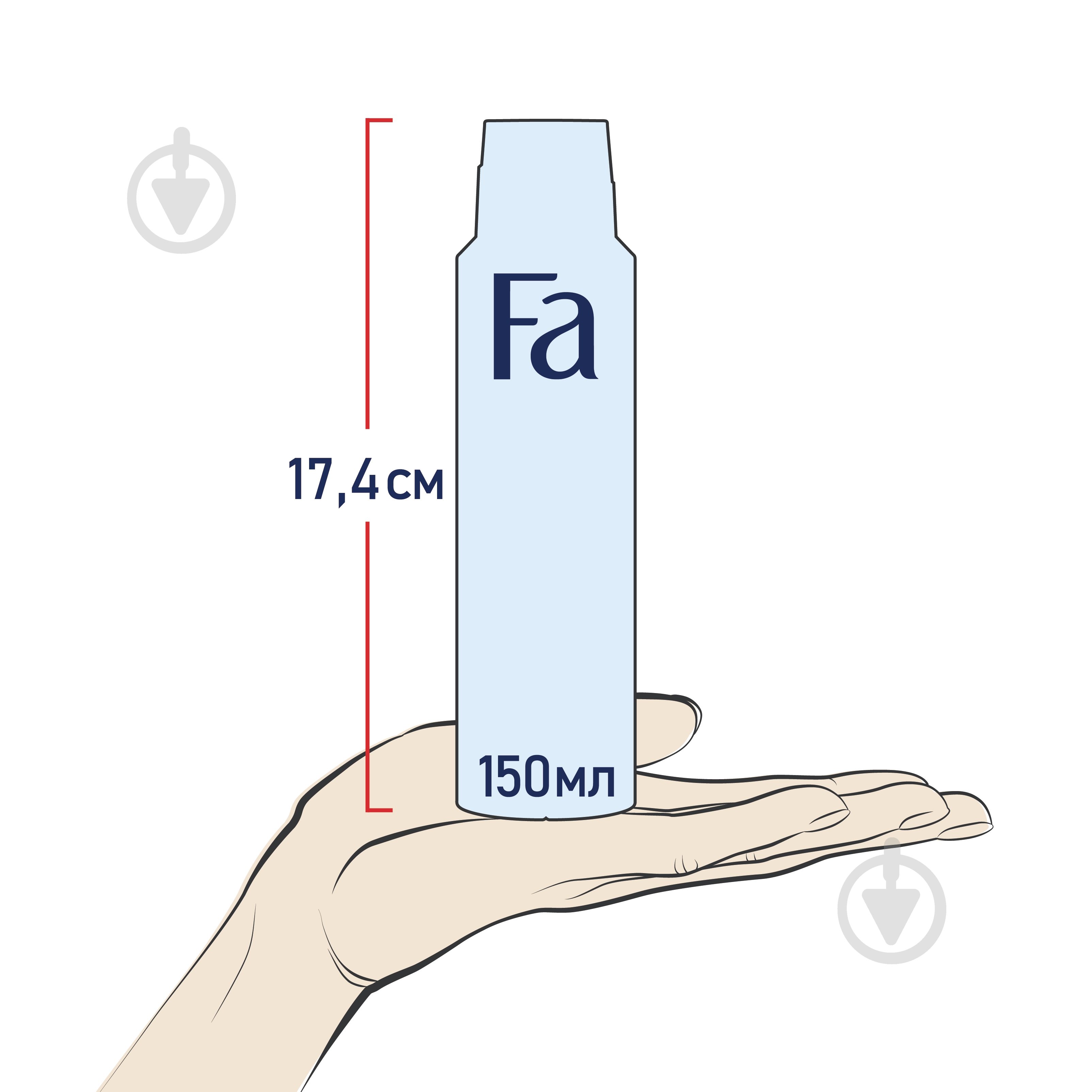 Дезодорант для мужчин Fa Красное дерево 150 мл - фото 4